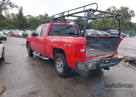 2011 Chevrolet Silverado 1500 Ls из США, поврежденный, VIN 1GCRKREA7BZ135580